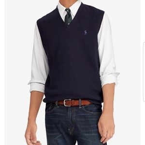 Polo Men's V-Neck Sweater Vest